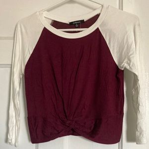 Brand New Small long sleeve crop top